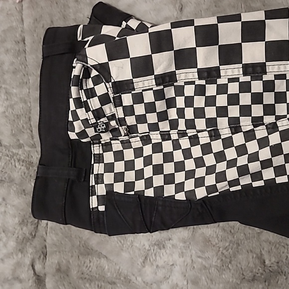 Royal Bones checkered skinny jeans size. 5 - Picture 6 of 6